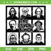 The Psycho Bunch Horror Movie SVG PNG, Halloween Horror Characters SVG, Pyscho Bunch Horror DXF SVG PNG EPS The Psycho Bunch Horror Movie SVG PNG, Halloween Horror Characters SVG, Pyscho Bunch Horror DXF SVG PNG EPS