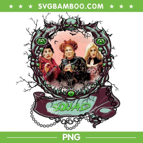 The Sanderson Sisters Squad PNG, Hocus Pocus Team PNG, Squad Hocus Pocus PNG