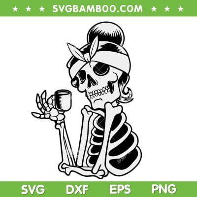 Womens Skeleton Coffee Halloween Costume SVG, Coffee Drinking Skeleton SVG, Skull Halloween DXF SVG PNG EPS Womens Skeleton Coffee Halloween Costume SVG, Coffee Drinking Skeleton SVG, Skull Halloween DXF SVG PNG EPS