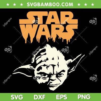 Yoda Star Wars Halloween SVG PNG, Baby Yoda Halloween SVG, Baby Yoda Scream DXF SVG PNG EPS Yoda Star Wars Halloween SVG PNG, Baby Yoda Halloween SVG, Baby Yoda Scream DXF SVG PNG EPS