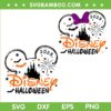 Disney Mouse Halloween 2023 SVG PNG, Mickey Minnie Ear Spooky SVG, Disney Halloween 2023 DXF SVG PNG EPS