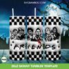 3D Inflated Horror Friends Tumbler Wrap PNG, Horror Movie Halloween 20oz Skinny Tumbler Template PNG 3D Inflated Horror Friends Tumbler Wrap PNG, Horror Movie Halloween 20oz Skinny Tumbler Template PNG