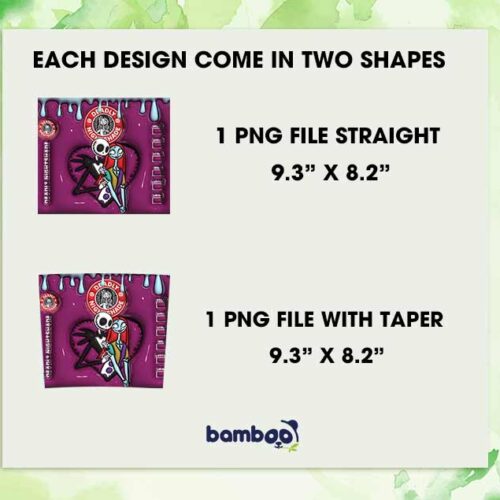 3D Inflated Jack And Sally Coffee Tumbler Wrap PNG, Deadly Nightshade Coffee 20oz Skinny Tumbler Template PNG 3D Inflated Jack And Sally Coffee Tumbler Wrap PNG, Deadly Nightshade Coffee 20oz Skinny Tumbler Template PNG