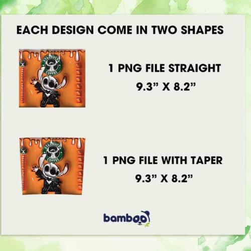 3D Inflated Stitch Jack Skellington Coffee Tumbler Wrap PNG, Skellington Coffee Starbucks 20oz Skinny Tumbler Template PNG 3D Inflated Stitch Jack Skellington Coffee Tumbler Wrap PNG, Skellington Coffee Starbucks 20oz Skinny Tumbler Template PNG