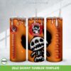 3D Inflated Stitch Skeleton Coffee 20oz Skinny Tumbler Template PNG, Stitch Skeleton Ohana Coffee Tumbler Wrap PNG
