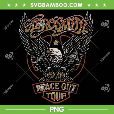 Aerosmith Modern Eagle PNG, Peace Out Tour PNG, Aerosmith Rock Band PNG Aerosmith Modern Eagle PNG, Peace Out Tour PNG, Aerosmith Rock Band PNG