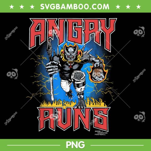 Angry Run Good Morning Football 2023 PNG, Angry Run PNG, Sport Football PNG