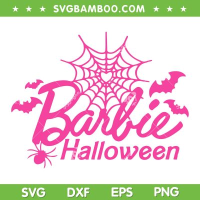 Barbie Halloween Spider SVG PNG, Pink Doll Halloween SVG, Barbie Movie DXF SVG PNG EPS Barbie Halloween Spider SVG PNG, Pink Doll Halloween SVG, Barbie Movie DXF SVG PNG EPS