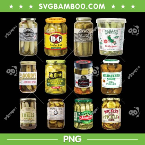 Canned Pickles PNG, Funny Pickles Halloween Costume PNG, Pickle Jar PNG