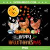 Chicken Happy HalloThanksmas PNG, Funny Chickens Fall Autumn PNG, Halloween Christmas PNG Chicken Happy HalloThanksmas PNG, Funny Chickens Fall Autumn PNG, Halloween Christmas PNG