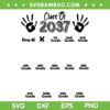 Class Of 2037 Grow With Me SVG PNG, Handprint Pre K SVG, Back To School Kinder DXF SVG PNG EPS Class Of 2037 Grow With Me SVG PNG, Handprint Pre K SVG, Back To School Kinder DXF SVG PNG EPS
