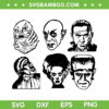 Classic Horror SVG PNG, Glowforge Frankenstein Wolfman SVG, Horror Movie DXF SVG PNG EPS Classic Horror SVG PNG, Glowforge Frankenstein Wolfman SVG, Horror Movie DXF SVG PNG EPS