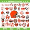 Cleveland Browns Mega Bundle SVG, Browns Logo Bundle SVG, This Girl Loves Browns DXF SVG PNG EPS