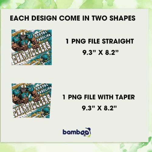Coastal Carolina Chanticleers 3D Inflated Tumbler Wrap PNG, Chanticleers Baseball Teams 20oz Skinny Tumbler Template PNG Coastal Carolina Chanticleers 3D Inflated Tumbler Wrap PNG, Chanticleers Baseball Teams 20oz Skinny Tumbler Template PNG