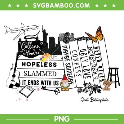 Colleen Hoover Books PNG, Hopeless Slammed It Ends With Us Book PNG, Jodi Bibliophile PNG Colleen Hoover Books PNG, Hopeless Slammed It Ends With Us Book PNG, Jodi Bibliophile PNG
