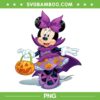 Disney Halloween Minnie Mouse PNG, Happy Halloween Minnie PNG, Minnie Pumpkin PNG