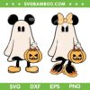Disney Mouse Halloween Ghost Spooky Vibes SVG, Trick Or Treat Mickey And Friends SVG, Disney Halloween Pumpkin DXF SVG PNG EPS