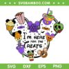 Disney Trick Or Treat Halloween Snacks SVG, Mouse Ear Drink Food Season Halloween SVG, Mickey Mouse Snacks DXF SVG PNG EPS