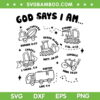God Says I Am Boys Truck Construction SVG, Truck God Says I Am SVG, Construction Trucks DXF SVG PNG EPS God Says I Am Boys Truck Construction SVG, Truck God Says I Am SVG, Construction Trucks DXF SVG PNG EPS