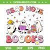 Groovy Read More Books Ghost Boo SVG, Ghoul Halloween Retro SVG, Book Lover DXF SVG PNG EPS Groovy Read More Books Ghost Boo SVG, Ghoul Halloween Retro SVG, Book Lover DXF SVG PNG EPS