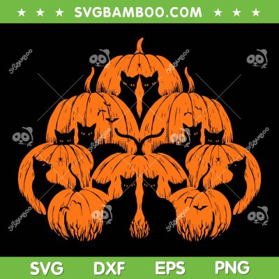 Halloween Cats Pumpkin SVG PNG, Black Cats In Pumpkin SVG, Funny Cat With Pumpkin DXF SVG PNG EPS Halloween Cats Pumpkin SVG PNG, Black Cats In Pumpkin SVG, Funny Cat With Pumpkin DXF SVG PNG EPS