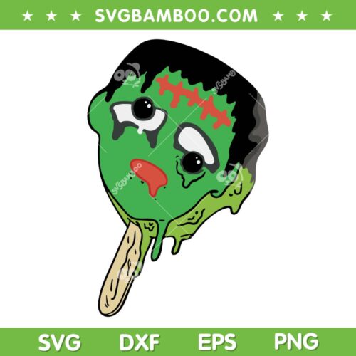 Frankenstein Ice Cream SVG PNG, Halloween Horror Movie Frankenstein SVG, Ice Cream Poision DXF SVG PNG EPS