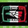 Hecho En Mexico SVG PNG, Eagle Mexican Independence Day SVG, Mexico Eagle DXF SVG PNG EPS