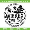 Home Of The Wicked Witch And Her Pack Of Dogs SVG, Halloween Wicked Witch and Dogs SVG PNG, Dog Paw Witches DXF SVG PNG EPS Home Of The Wicked Witch And Her Pack Of Dogs SVG, Halloween Wicked Witch and Dogs SVG PNG, Dog Paw Witches DXF SVG PNG EPS