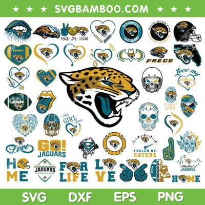 Jacksonville Jaguars Mega Bundle SVG, Jaguars Logo Bundle SVG, Sport Football DXF SVG PNG EPS Jacksonville Jaguars Mega Bundle SVG, Jaguars Logo Bundle SVG, Sport Football DXF SVG PNG EPS