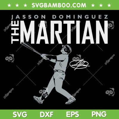 Jasson Dominguez The Martian Has Landed SVG, Bronx Baseball Best Player SVG, New York Yankees DXF SVG PNG EPS