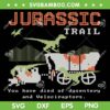 Jurassic Trail SVG PNG, Funny Dinosaur Jurassic Pixel SVG, Jurassic Park DXF SVG PNG EPS