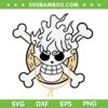 Luffy Gear 5 Logo SVG PNG, Sun God Nika Gear 5 Straw Hatted SVG, Anime Gear 5 DXF SVG PNG EPS