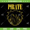 Luffy Pirate SVG PNG, One Piece Lufft Head SVG, One Piece Anime DXF SVG PNG EPS Luffy Pirate SVG PNG, One Piece Lufft Head SVG, One Piece Anime DXF SVG PNG EPS