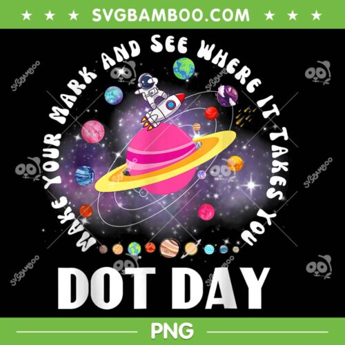 Make Mark Planets International Dot Day 2023 PNG, Happy Dot Day PNG, September 15th PNG