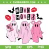 Mean Ghouls Halloween SVG PNG, Ghost Mean Girls SVG, Cute Ghost Mean Ghouls DXF SVG PNG EPS Mean Ghouls Halloween SVG PNG, Ghost Mean Girls SVG, Cute Ghost Mean Ghouls DXF SVG PNG EPS