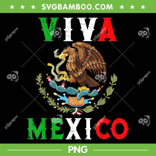 Mexican Independence Day PNG, Viva Mexico Eagle PNG, Mexican Flag Eagle PNG