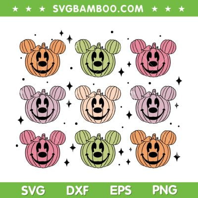 Mickey Mouse Pumpkin Head SVG PNG, Disney Mouse Head Happy Halloween SVG, Halloween Mickey DXF SVG PNG EPS Mickey Mouse Pumpkin Head SVG PNG, Disney Mouse Head Happy Halloween SVG, Halloween Mickey DXF SVG PNG EPS