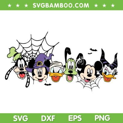 Mickey And Friends Head Halloween SVG, Disney Mouse Trick Or Treat SVG, Mickey Halloween DXF SVG PNG EPS Mickey And Friends Head Halloween SVG, Disney Mouse Trick Or Treat SVG, Mickey Halloween DXF SVG PNG EPS
