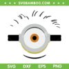 Minions Carl Big Face SVG PNG, Minion Halloween Costume SVG, Minions Carl One Eyed DXF SVG PNG EPS Minions Carl Big Face SVG PNG, Minion Halloween Costume SVG, Minions Carl One Eyed DXF SVG PNG EPS