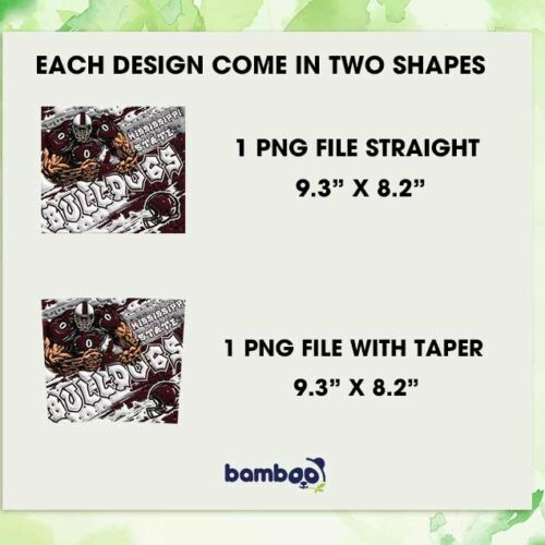 Mississippi State Bulldogs 3D Inflated Tumbler Wrap PNG, NCAA Bulldogs Football Teams 20oz Skinny Tumbler Template PNG Mississippi State Bulldogs 3D Inflated Tumbler Wrap PNG, NCAA Bulldogs Football Teams 20oz Skinny Tumbler Template PNG