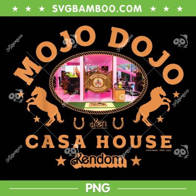 Mojo Dojo Casa House PNG, Barbie The Movie Western PNG, Horse House PNG