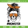 Momster Skull Mom SVG PNG, Mom Life Halloween SVG, Halloween Mom Skull DXF SVG PNG EPS Momster Skull Mom SVG PNG, Mom Life Halloween SVG, Halloween Mom Skull DXF SVG PNG EPS