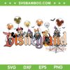 Disneyland Trick Or Treat SVG PNG, Mouse And Friends Halloween SVG, Cute Disney Halloween DXF SVG PNG EPS