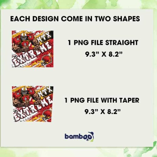 North Texas Extreme 3D Inflated Tumbler Wrap PNG, Extreme Football Teams NCAA 20oz Skinny Tumbler Template PNG North Texas Extreme 3D Inflated Tumbler Wrap PNG, Extreme Football Teams NCAA 20oz Skinny Tumbler Template PNG