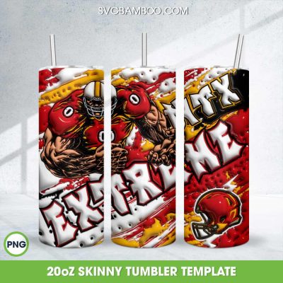 North Texas Extreme 3D Inflated Tumbler Wrap PNG, Extreme Football Teams NCAA 20oz Skinny Tumbler Template PNG North Texas Extreme 3D Inflated Tumbler Wrap PNG, Extreme Football Teams NCAA 20oz Skinny Tumbler Template PNG