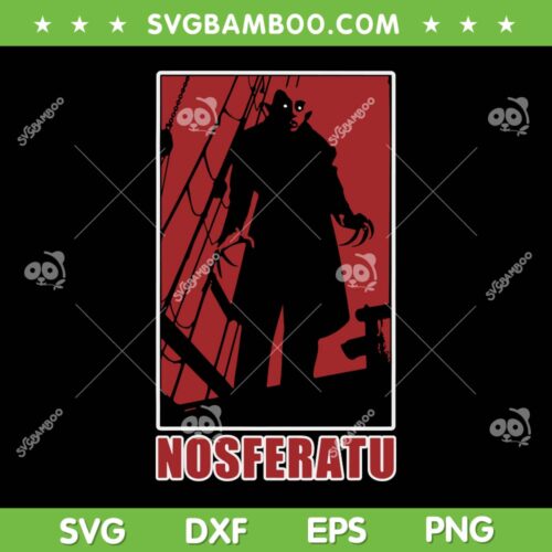 Nosferatu SVG PNG, Nosferatu Grunge By Genetics SVG, A Symphony Of Horror DXF SVG PNG EPS