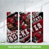 Ohio State Buckeyes 3D Inflated Tumbler Wrap PNG, Buckeyes Football Teams 20oz Skinny Tumbler Template PNG Ohio State Buckeyes 3D Inflated Tumbler Wrap PNG, Buckeyes Football Teams 20oz Skinny Tumbler Template PNG