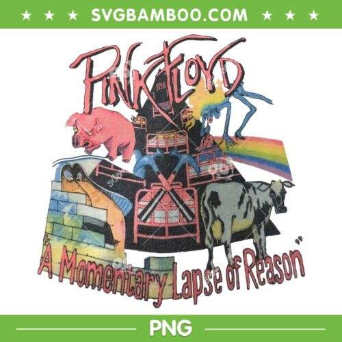 Pink Floyd A Momentary Lapse Of Reason PNG, Pigs Might Fly PNG, Pink Floyd Animals PNG