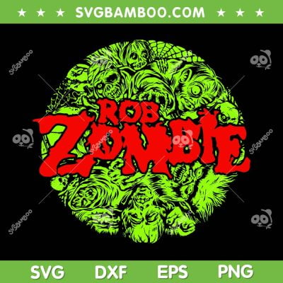 Rob Zombie Monster Circle SVG PNG, Rob Zombie Circle Green SVG, Zombie Face DXF SVG PNG EPS Rob Zombie Monster Circle SVG PNG, Rob Zombie Circle Green SVG, Zombie Face DXF SVG PNG EPS