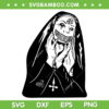 Scary Horror Nun SVG PNG, Creepy Demonic Evil Sister SVG, Nun Horror Halloween DXF SVG PNG EPS Scary Horror Nun SVG PNG, Creepy Demonic Evil Sister SVG, Nun Horror Halloween DXF SVG PNG EPS